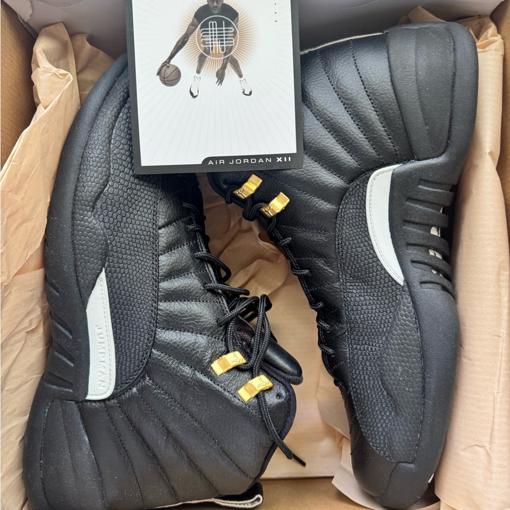 Air Jordan 12 Retro Black and Gold
